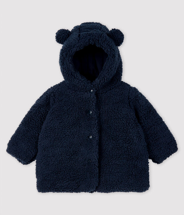 Abrigo de sherpa para beb&eacute; ni&ntilde;a SMOKING