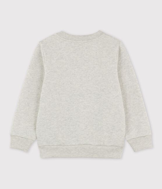 Sudadera de muletón para niño gris BELUGA CHINE