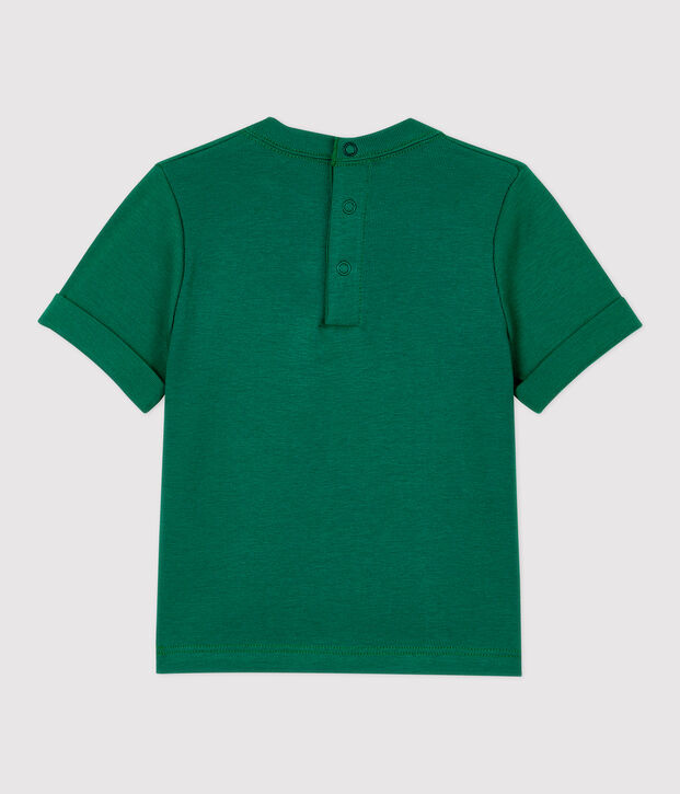 Camiseta de algod&oacute;n de beb&eacute;. verde