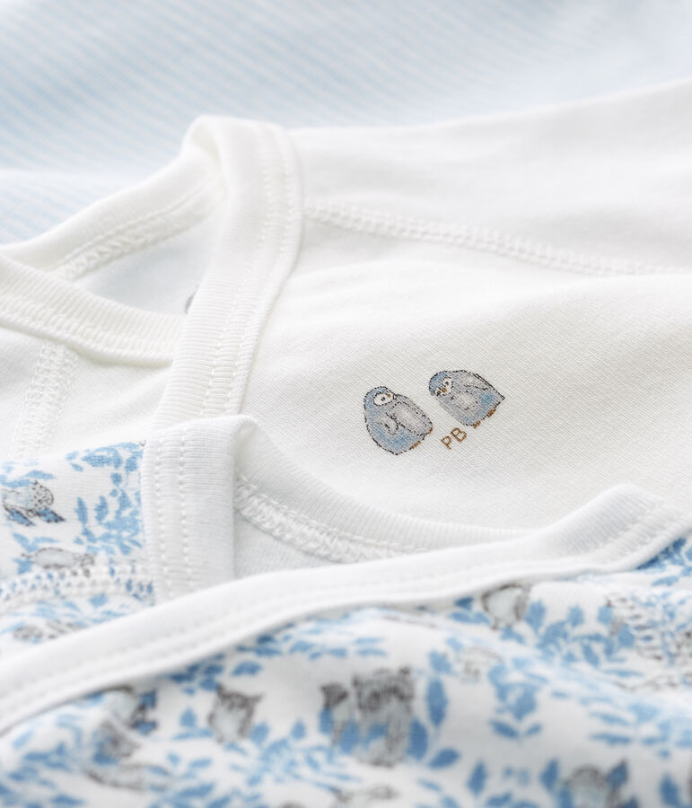 Tres bodis de nacimiento de manga corta para beb&eacute; variante 1