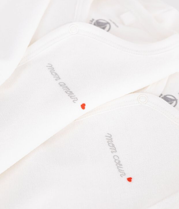 Juego de pijamas lisos de terciopelo para beb&eacute; multicolor