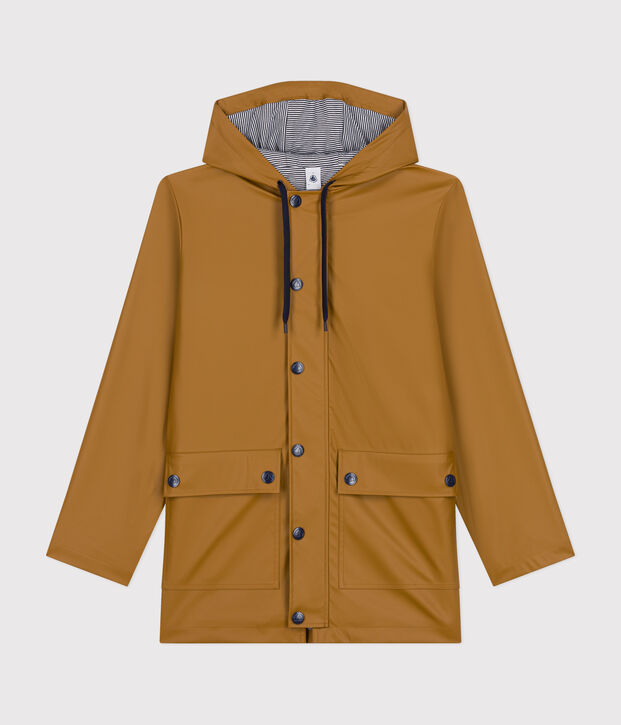 Chubasquero emblem&aacute;tico unisex marron