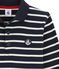 Polo de manga larga azul SMOKING/beige COQUILLE