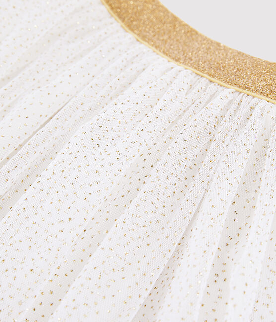 Falda de tul para niña blanco MARSHMALLOW/amarillo OR
