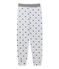 Pantalón de pijama estampado para niño gris POUSSIERE/azul MAJOR