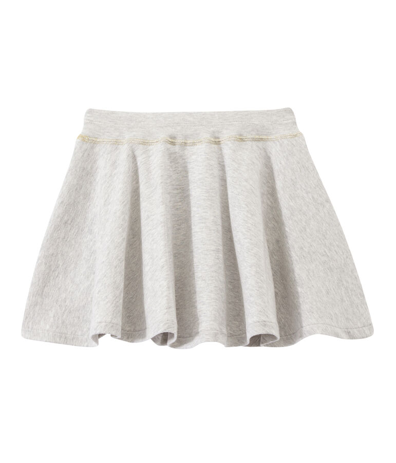 Falta patinadora chica gris