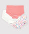Lote de 3 culottes con estampado de jungla de niña variante 1