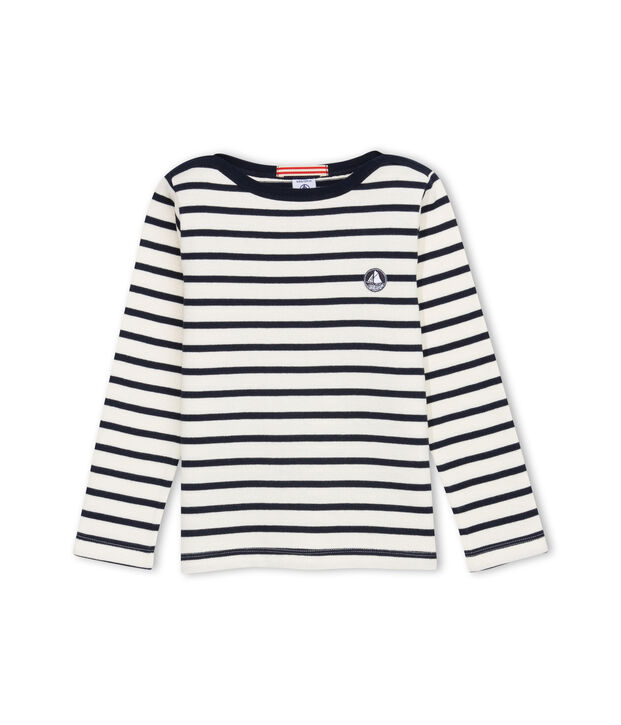 Sudadera blanco/azul
