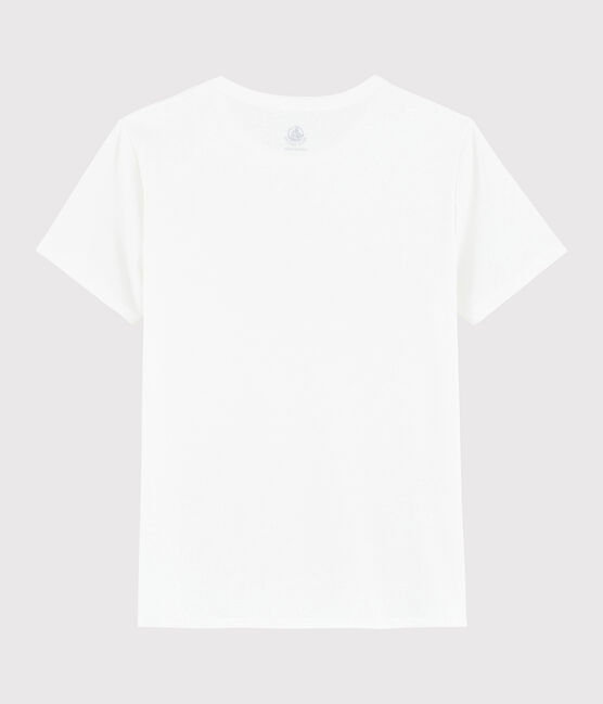 Camiseta de algodón Sea Island para mujer blanco MARSHMALLOW