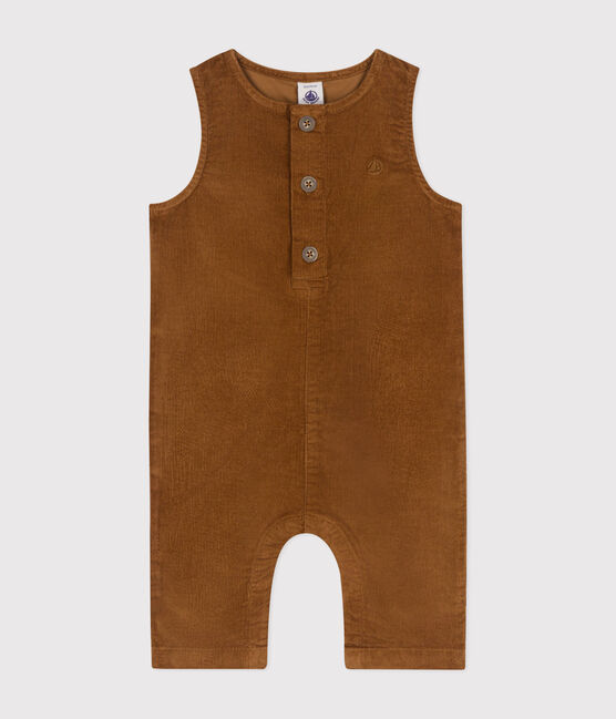 Mono de terciopelo para bebé marron CUIVRE