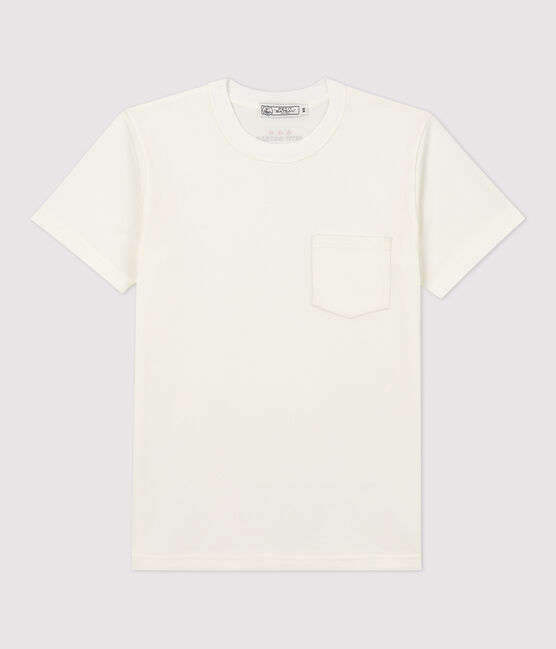 Camiseta de algodón unisex blanco MARSHMALLOW