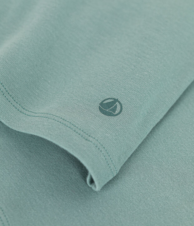 Camiseta L'ICONIQUE de algod&oacute;n con cuello redondo para mujer verde