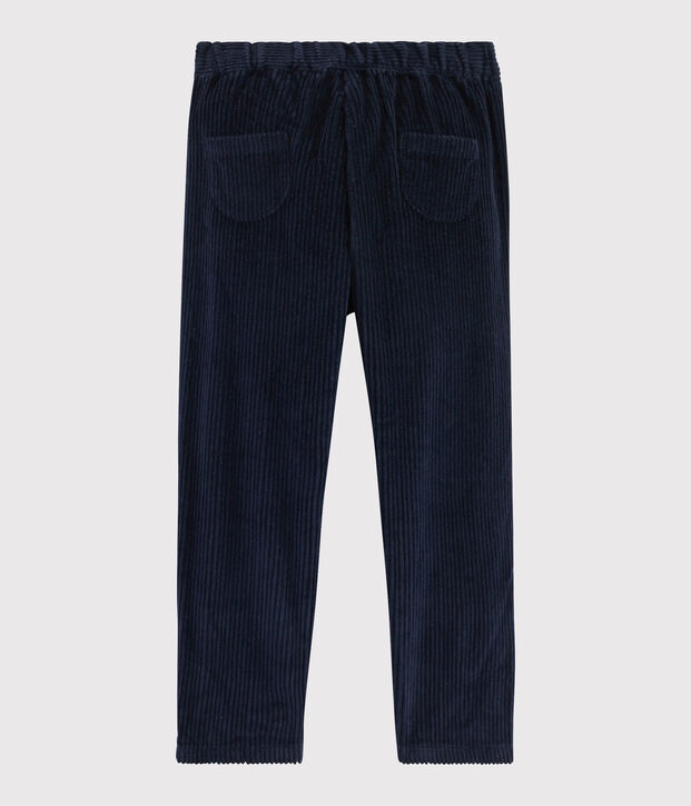 Pantal&oacute;n de terciopelo para ni&ntilde;a SMOKING