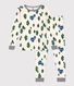 Pijama de algodón ajustado para niño/niña