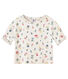 Camiseta estampada en túbico ligero para niña
