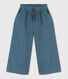 Pantalón ancho de micro pana de niña