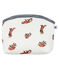 Funda de punto blanco MARSHMALLOW+CARMIN/rojo MULTICO