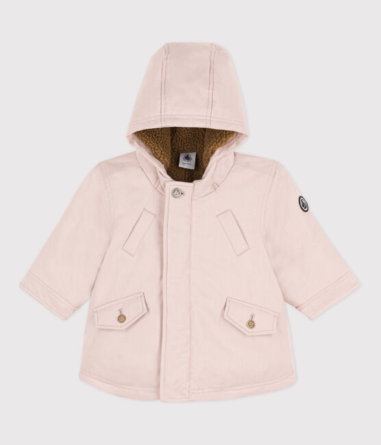 Parka hidrófuga para bebé rosa SALINE