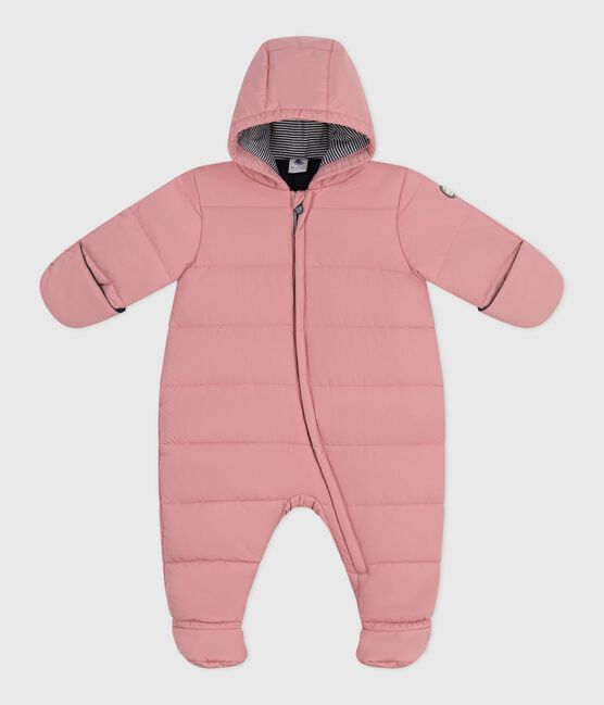Buzo de poliéster para bebé rosa CHARME