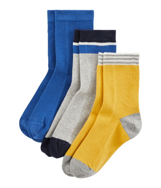 Lote de 3 pares de calcetines infantiles para niño variante 1