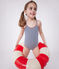 Bañador infantil a rayas azul MEDIEVAL/blanco MARSHMALLOW