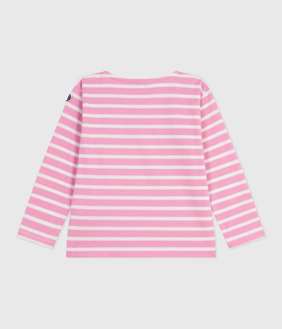 Marinera infantil de algodón rosa BOUDOIR/ MILK