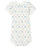 Bodi de manga corta con estampado marinero para bebé blanco MARSHMALLOW/blanco MULTICO