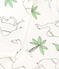 Pelele de algodón estampado blanco MARSHMALLOW/blanco MULTICO