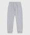 Pantalón infantil de jogging liso de algodón gris FUMEE CHINE