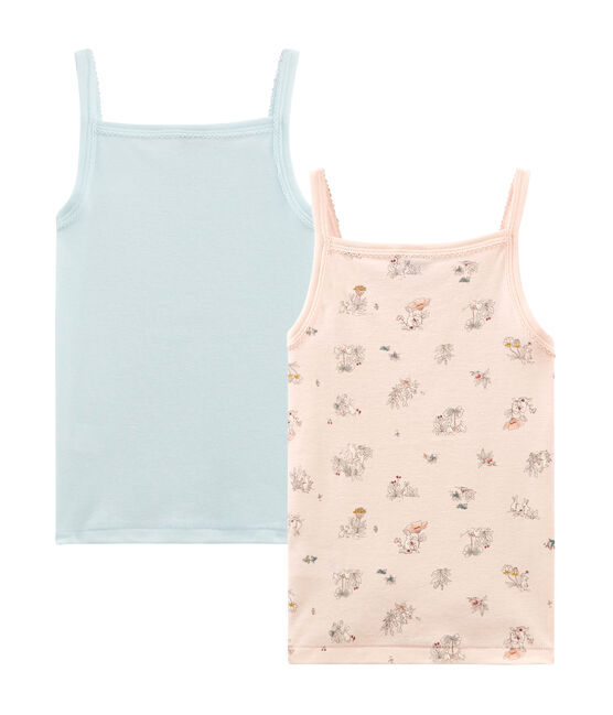 Par de camisas de tirantes para niña variante 1