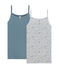 Pack de 2 camisetas de tirantes para niña variante 1