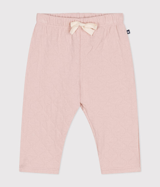 Pantalón de túbico acolchado para bebé rosa SALINE