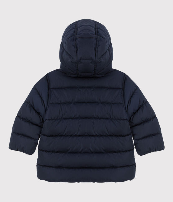 Chaqueta acolchada reciclada para bebé azul SMOKING