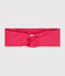 Diadema infantil de tela lisa rosa GLOSS