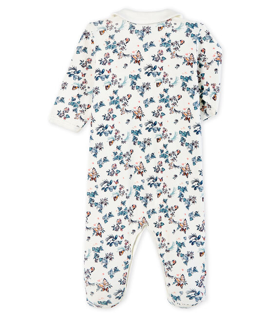 Pelele de punto para bebé niña blanco MARSHMALLOW/blanco MULTICO