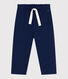 Pantalón de jogging liso de algodón para bebé