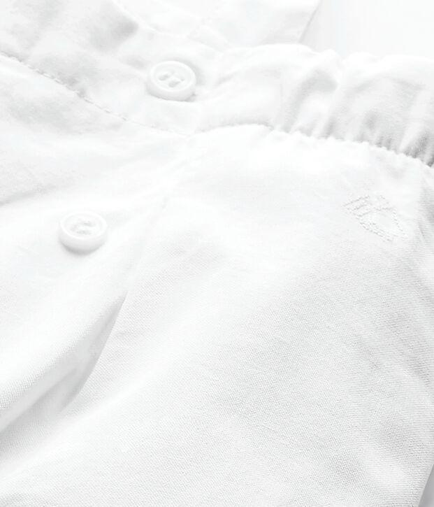 Peto de ni&ntilde;a blanco