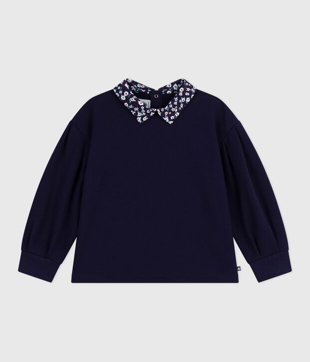 Sudadera infantil lisa de algod&oacute;n SOIR