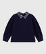 Sudadera infantil lisa de algodón