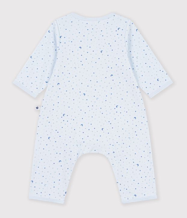 Bodyjama sin pies de algod&oacute;n con estampado de estrellas para beb&eacute; azul/multicolor