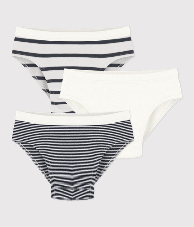 Lote de 3 slips de rayas de ni&ntilde;o multicolor
