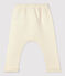 Pantal&oacute;n de jersey grueso de beb&eacute; crudo