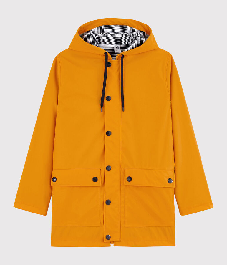 Chubasquero emblem&aacute;tico unisex amarillo