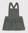Vestido sin mangas de túbico acolchado para bebé verde THUYA