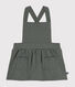 Vestido sin mangas de túbico acolchado para bebé