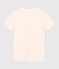 Camiseta L'ICONIQUE de algodón con cuello redondo para mujer blanco AVALANCHE+STOP/ MULTICO