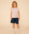 Camiseta de algodón para niña rosa SALINE
