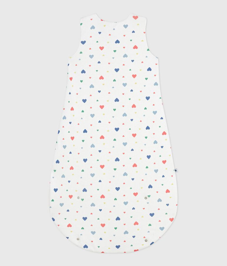 Saco para beb&eacute; de algod&oacute;n con estampado de coraz&oacute;n TOG 2 blanco/multicolor