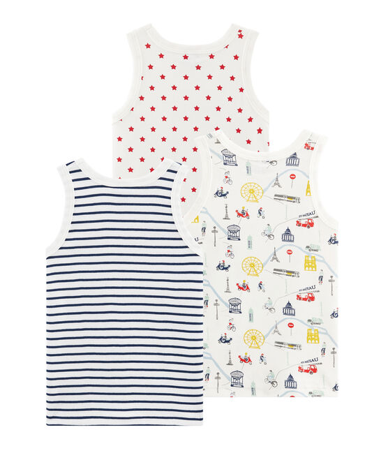 Trío de camisetas de tirantes para niño variante 1