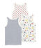 Trío de camisetas de tirantes para niño variante 1